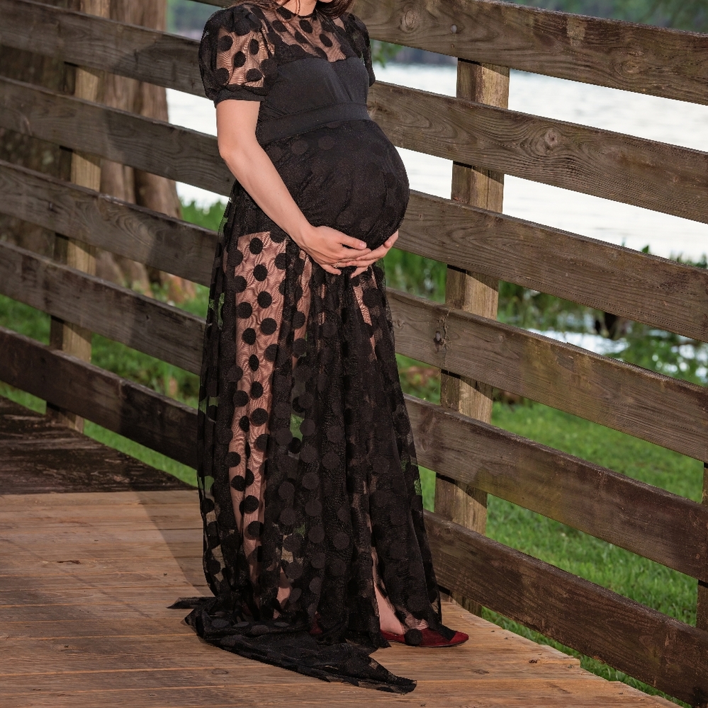 Maternity two piece dress